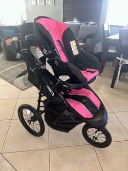 Stroller, jumper & swing