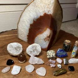 Crystal Bundle Agate Quartz 