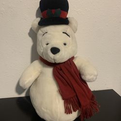 Vintage Disney World Winnie the Pooh Snow Pooh 15” Snowman