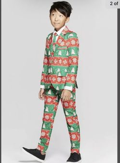 Xmas Suit For Boys Size Large