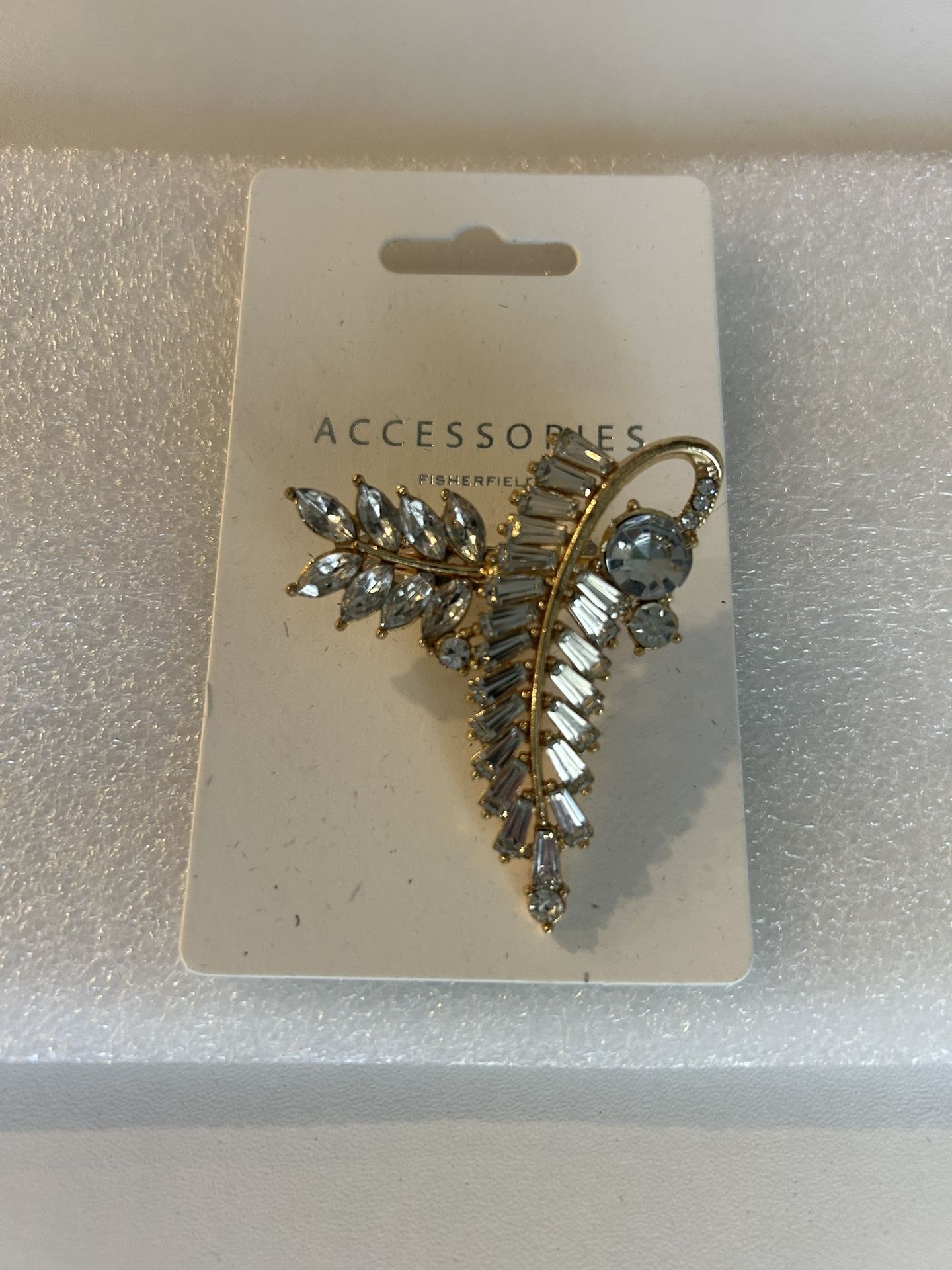 Luxury Rhinestone Wheat Brooch