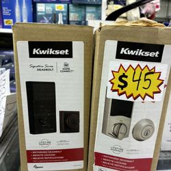 Kwikset Signature Series Deadbolt with Home Connect