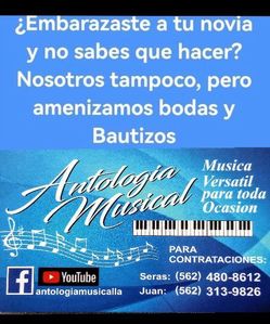 Grupo Versátil Contactenos para reservar su Celebracion