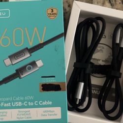 USB-C to C-cable - 3 Ft. and 1 Ft.