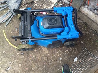 Lawnmower an weed Wacker kobolt have 40 watt battery for it but needs charger