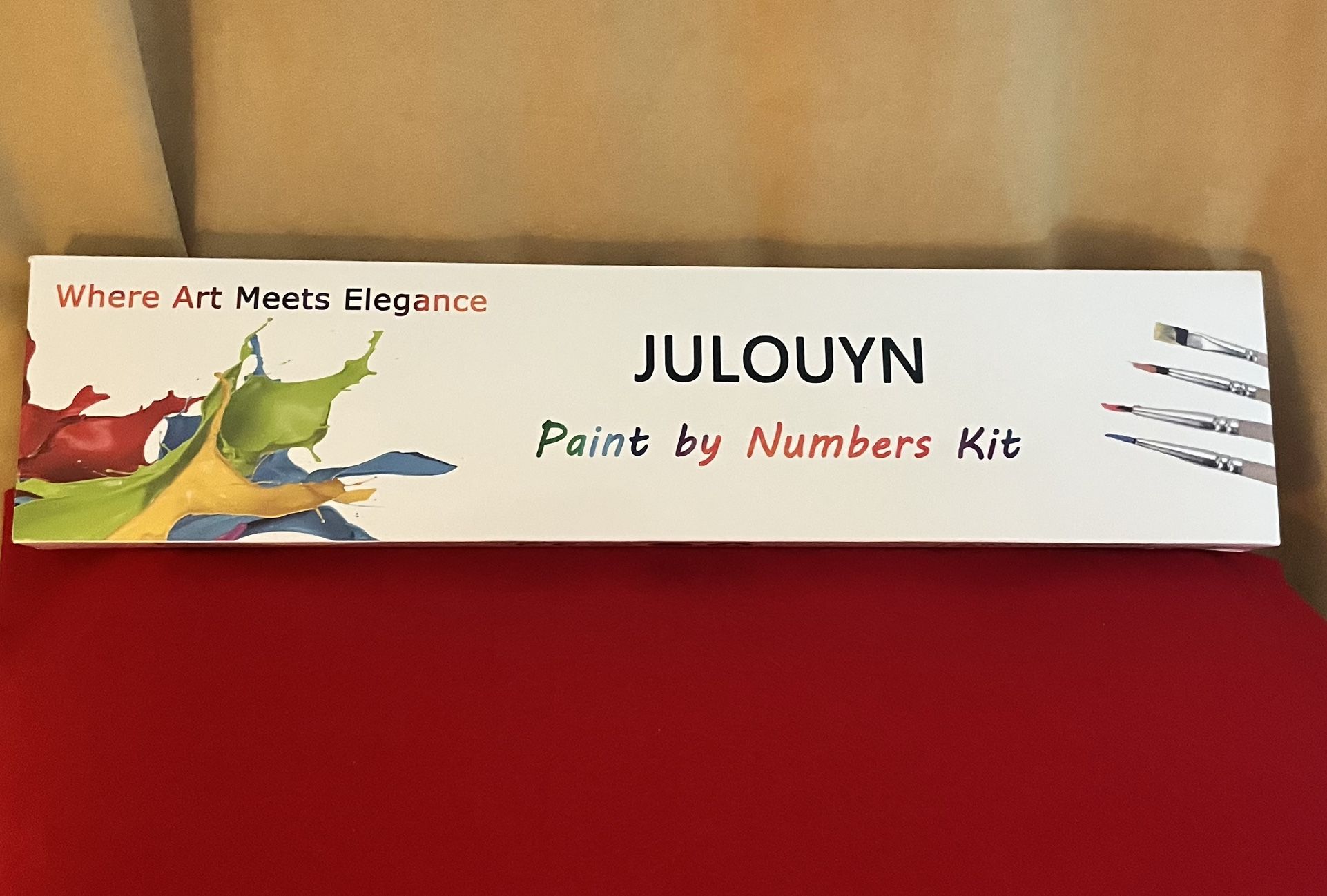 Julouyn Adult 2 Paint By Number Mountain Sunrise Landscape Kit