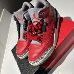 Jordan 3 FIRE RED 