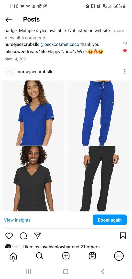 Brand NEW med Couture Scrubs $35/set