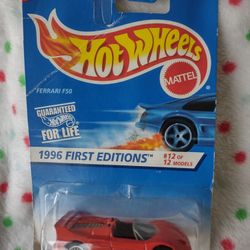 Ferrari F50 Hot Wheels 1996 First Editions #12 of 12 Red