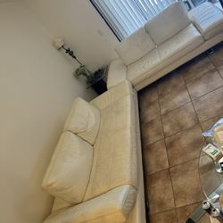 Carlo Perazzi Modern Living Room  Set Of Leather Couches 