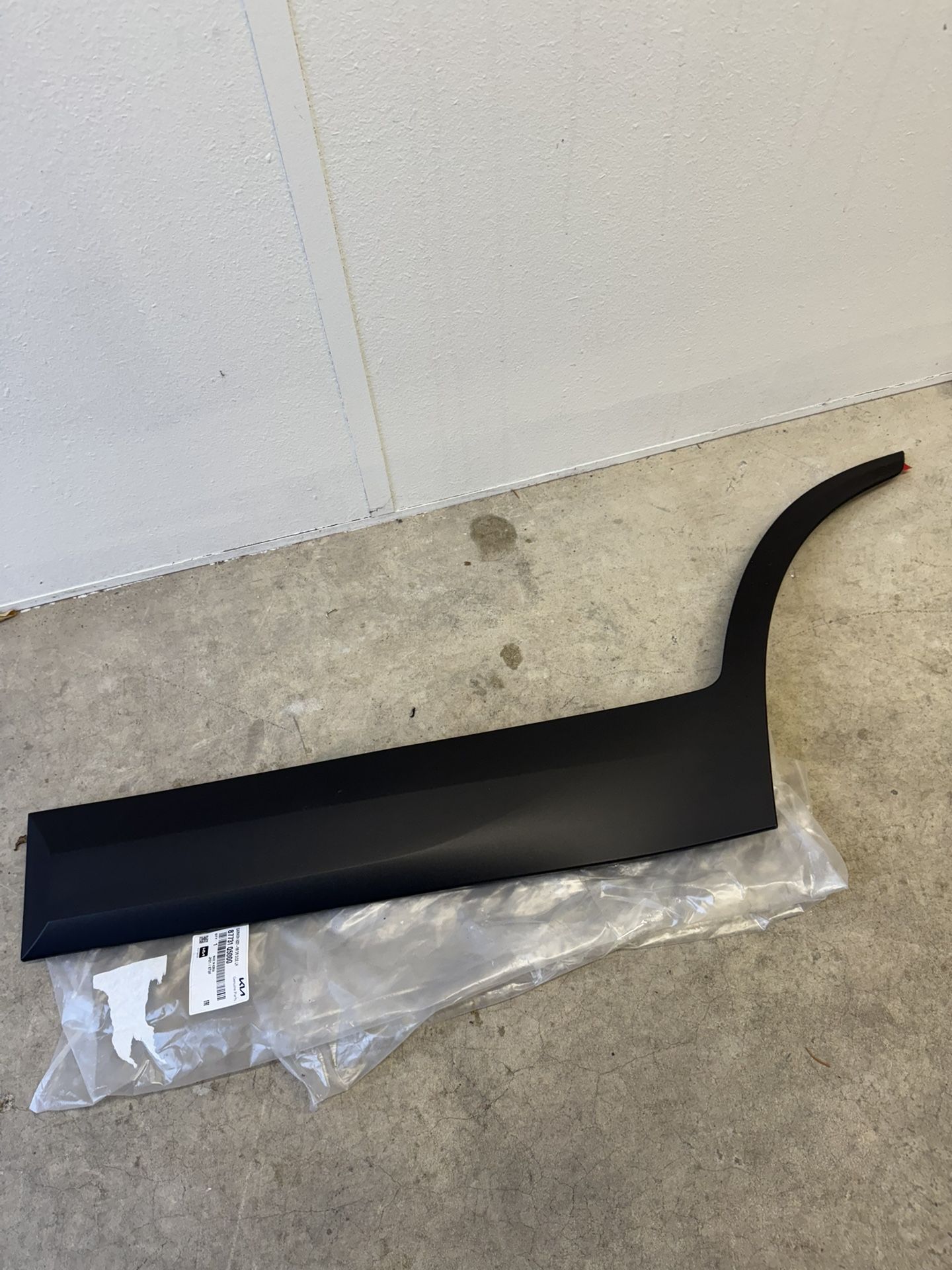 2021-2024 Kia Seltos Rear Left Door Molding Assembly OEM Prat# 87731-Q5000