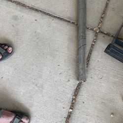 2”x10’ Galvanized Pipe. 10’ Long