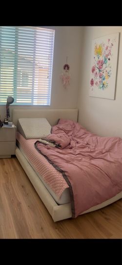 West elm full size bed frame