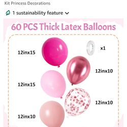 Pink Balloons Set 