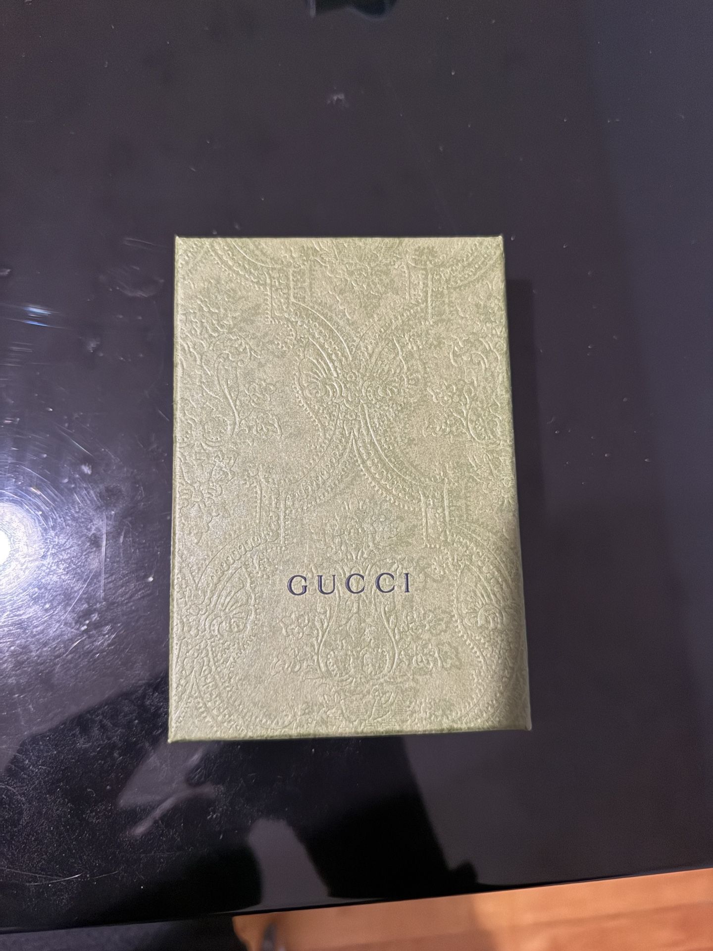 Gucci Card Holder + Money Clip – Authentic Leather