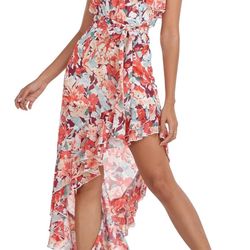 One Shoulder Maxi Dress