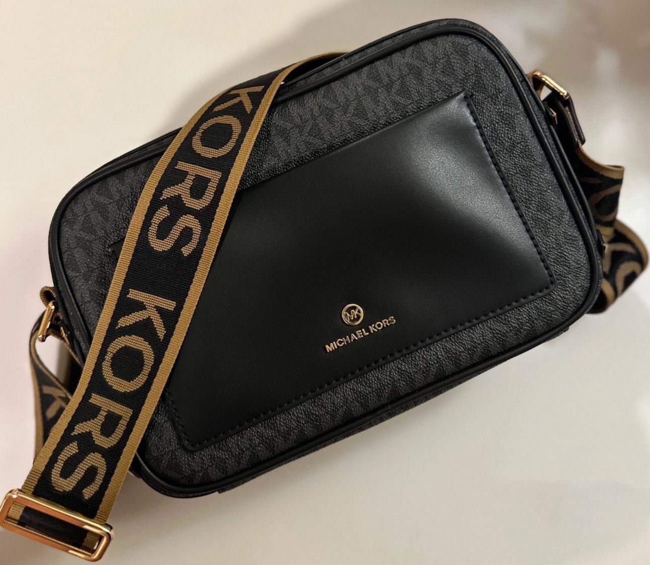 Michael Kors-Maeve Large Signature Crossbody Bag