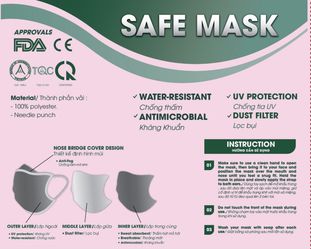 Face mask washable