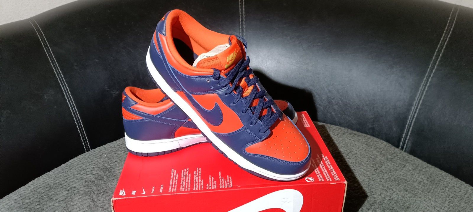 Nike Dunk Low University Orange Champs.