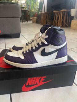 Air Jordan 1 Court Purple  2.0