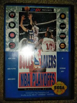 Bulls vs Lakers Sega Genesis