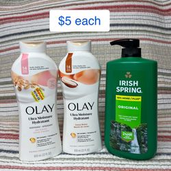 Olay & Irish Body Wash