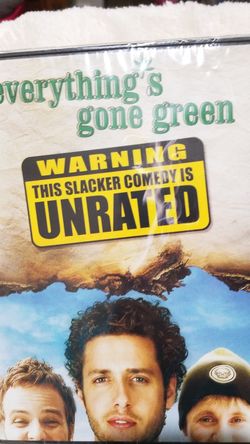 Everythings gone green dvd