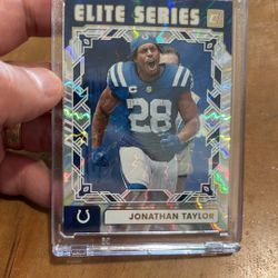 Jonathan Taylor Donruss Card