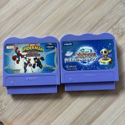 VTech VSmile Marvel Spider-man & Friends + Zayzoo: An Earth Adventure games