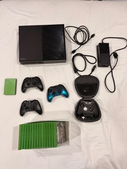 Xbox One Console Bundle with Controllers and Games