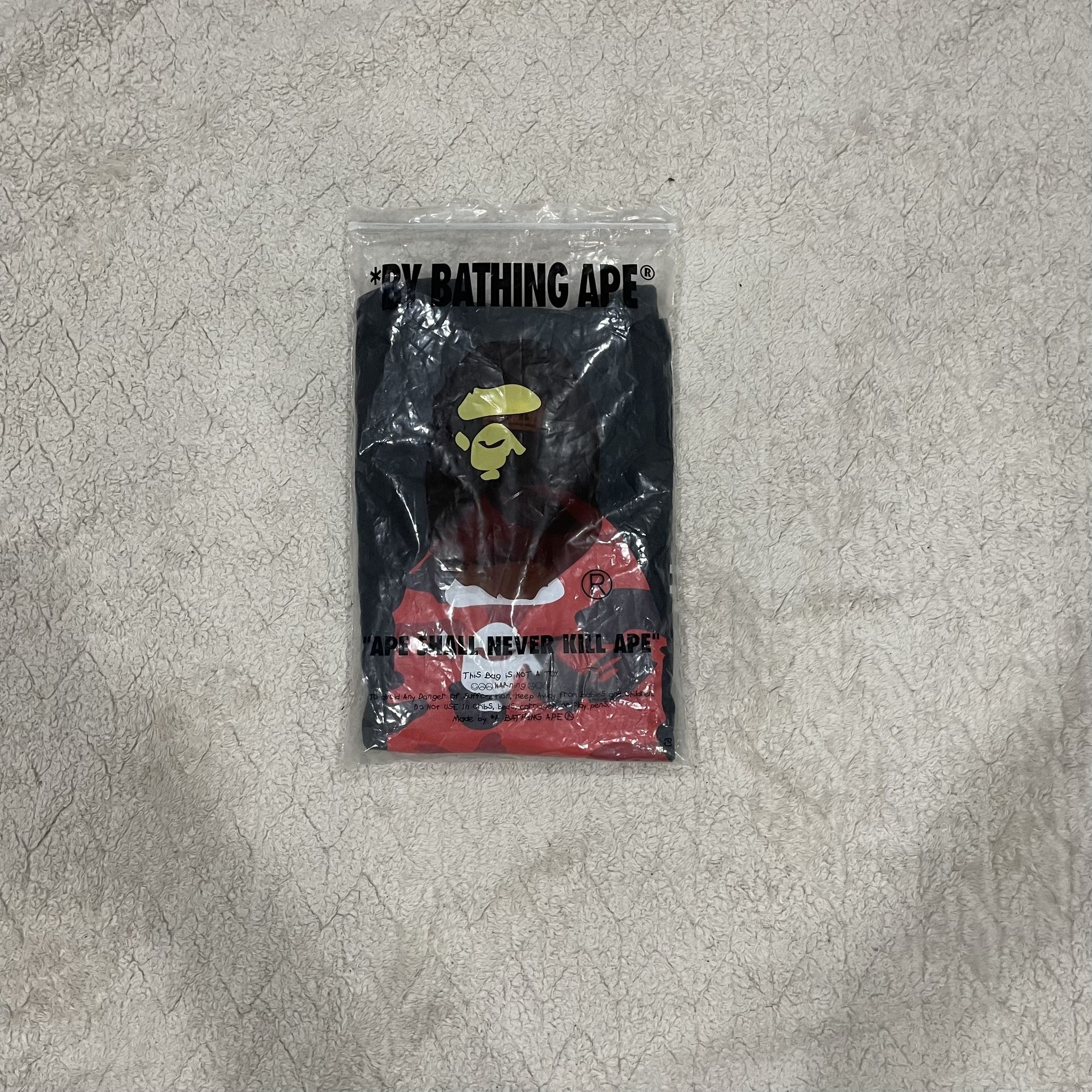 Bape Shirt Red Camo