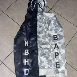 Mens Bape Hoodies Size M