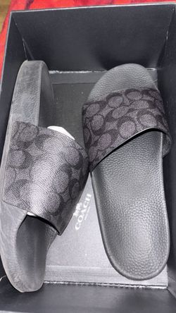 Coach men slides used 1 time