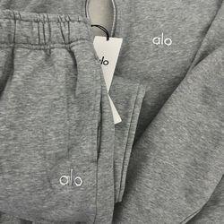 alo quarter zip set
