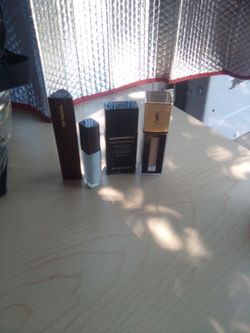 Makeup,face cleansers, moisturizers and bag