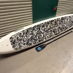12 Ft paddle board with paddle Need gone asap