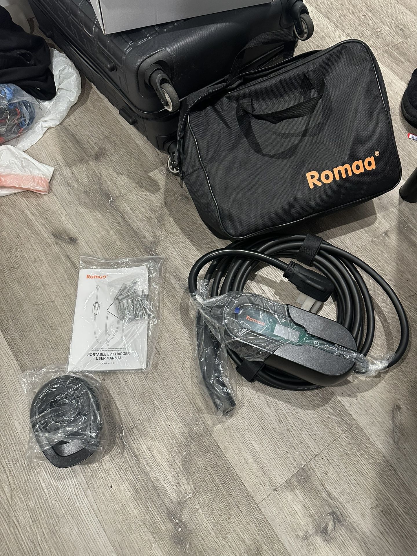 Romaa EV portable charger