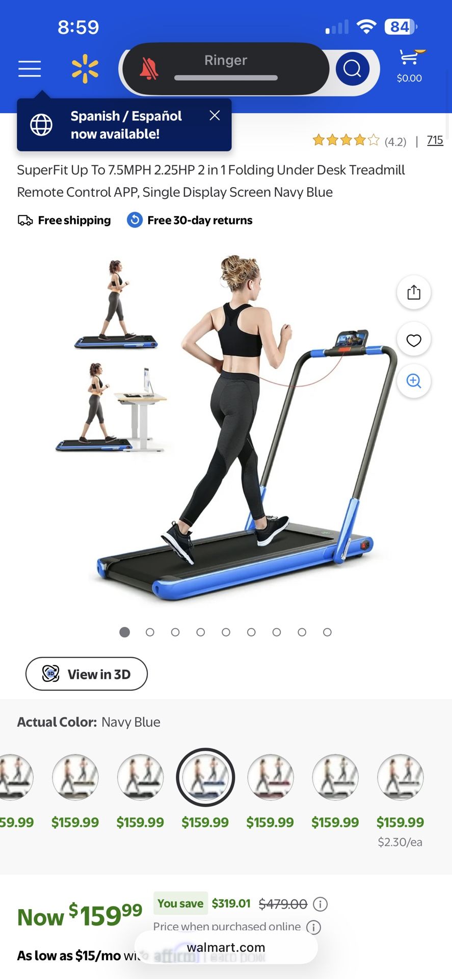 Super fit Walking Treadmill