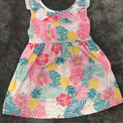 Toddler Girl Hawaiian Dress