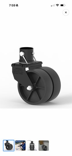 Swivel caster trailer