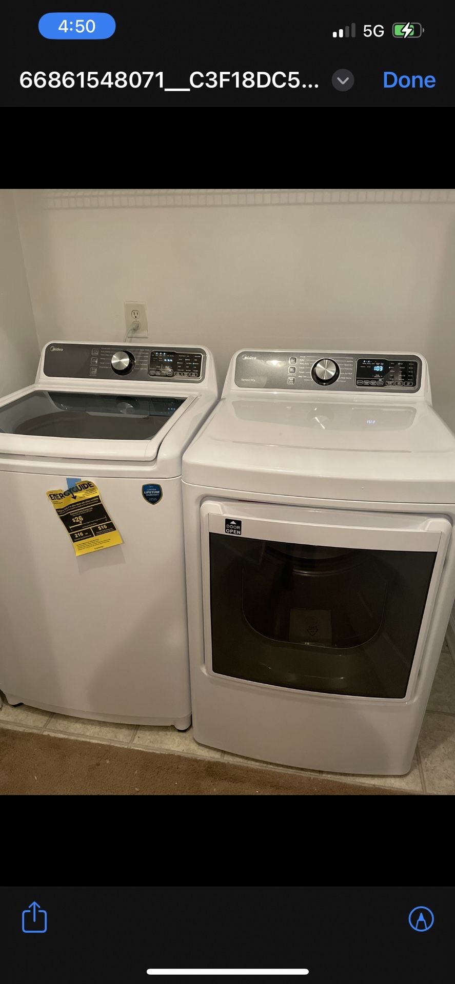 washer and dryer set under $800