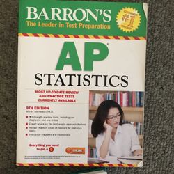 AP STATISTICS BARRON'S TEST PREP