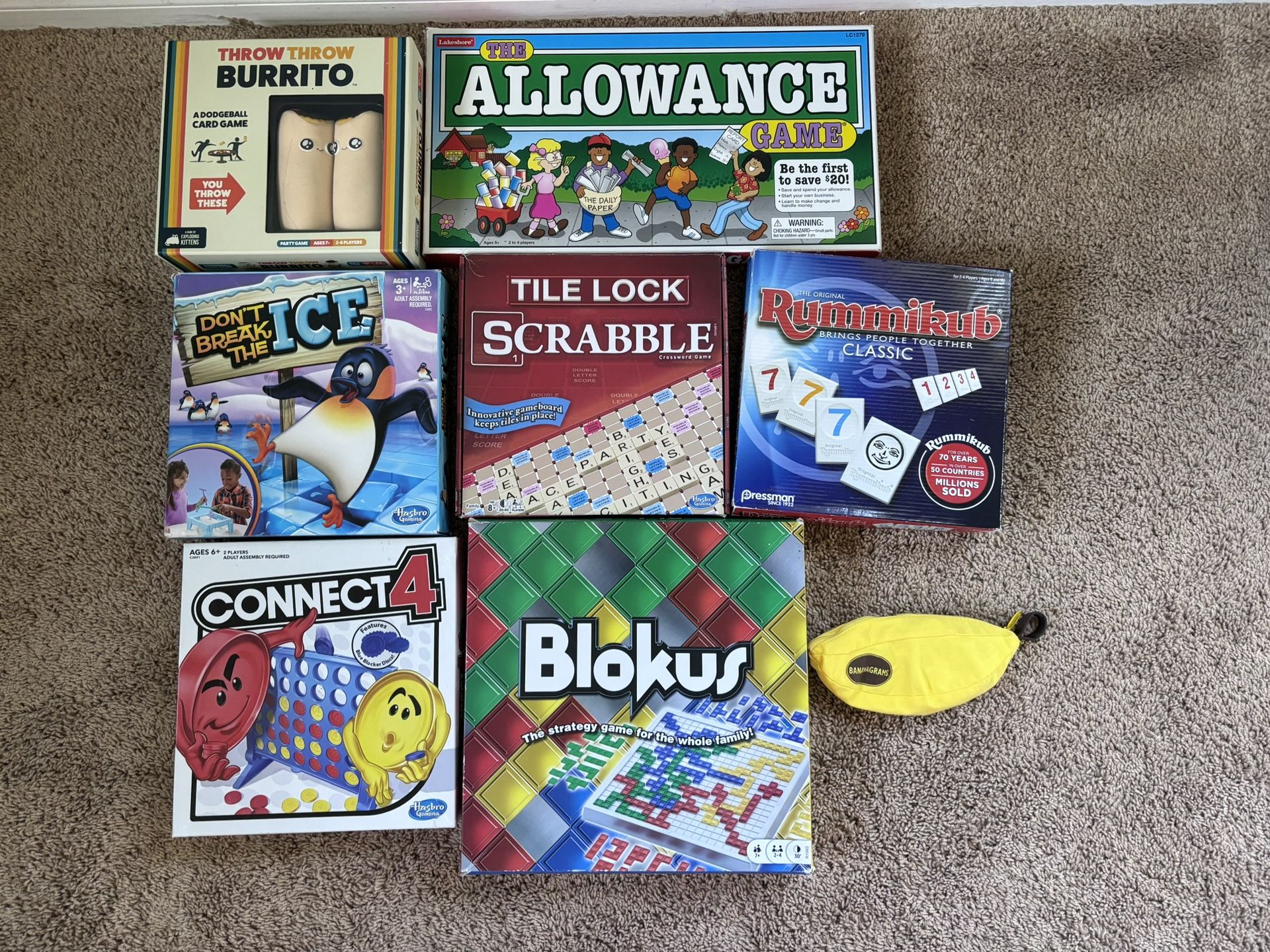 8 Board games