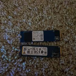 2 New Ssd Storage Both Are 256