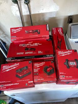 Milwaukee Tools All brand new