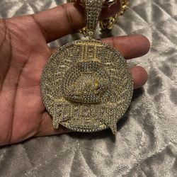 Big Diamond Pendant Set