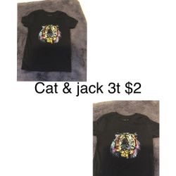 Cat And Jack T-shirt Boys Size 3t 💖💖💖012724