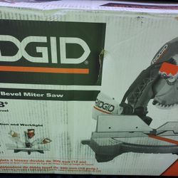 Ridgid 12in Miter Saw  Plus Heavy Duty Stand 