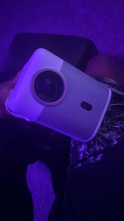 Portable Mini Projector White