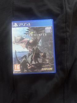 PlayStation 4 Monster Hunter World